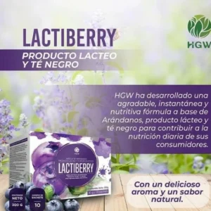 Lactiberry - Mezcla Instantánea de Arándanos