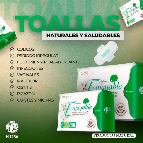 Toalla Sanitaria Día “Smilife”